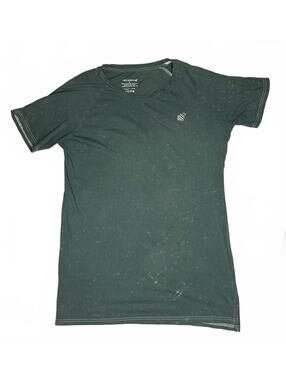 Jed North GreenShort Sleeve T-Shirt Mens Small Workout Gym